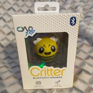 CYLO Pop Critter Bumble Bee Bluetooth Speaker wireless fun party gift